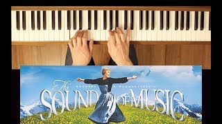 So Long Farewell Sound of Music EasyIntermediate Piano Tutorial [upl. by Enamart]