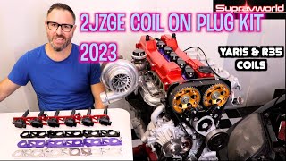 ULTIMATE 2JZGE COIL on PLUG kit FITS ALL VALVE COVERS [upl. by Harwin]