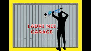 Furti nei garage  Blindax la serratura di sicurezza e di rinforzo per basculanti di garage [upl. by Allyson]