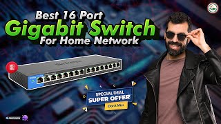 ✅ Top 5⌨️ Best 16 Port Gigabit Switch For Home Network  Best Ethernet Switch Amazon   Reviews [upl. by Concepcion689]