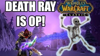 WoW Classic  Gnomish Death Ray CRIT [upl. by Anselmo]