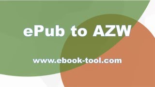 How to Convert ePub File To AZW For Kindle AppsDevicesKindle Paperwhite Oasis [upl. by Delamare280]