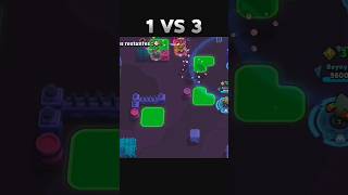 1 VS 3 Fang rank max brawlstars Roynyx supercell videogames gaming account fang 1vs3 shorts [upl. by Nnyleuqcaj]