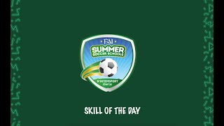 INTERSPORT Elverys FAI Summer Soccer Schools Skill of the Day  Day 1 [upl. by Nede]