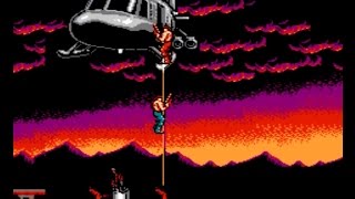 NES Super Contra No Death 2 player co op 1 credit each full gameplay [upl. by Rasec891]