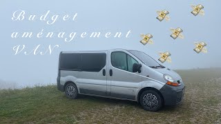 Budget VAN aménagé 💸 combien ça coûte daménager un Renault Trafic [upl. by Close295]