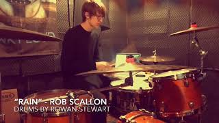 Rain Drum Cover  Rob Scallon X Rowan Stewart [upl. by Shipp]