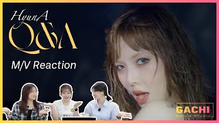 ENG SUB HyunA  QampA MV reaction [upl. by Nalac]