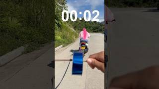 Reto de la cinta en moto 🏍️ comedy [upl. by Charters]