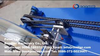 Automatic Steel Wire Flattening Pressing Machine [upl. by Oicor]