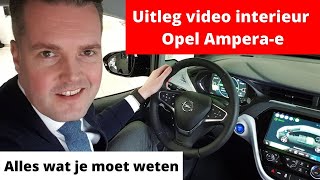 Review Opel Amperae  Uitleg video interieur [upl. by Matland]