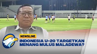 Timnas Day Indonesia U20 vs Maladewa  Newsline [upl. by Esirahc]