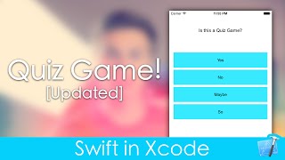 Making A Quiz Game Swift in Xcode [upl. by Nanine468]