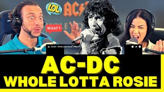 A LITTLE EXTRA CUSHION FOR THE PUSHIN First Time Hearing ACDC  Whole Lotta Rosie Reaction [upl. by Bolanger]