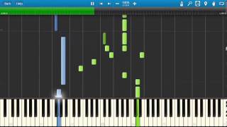 Little Busters Song For Friends Piano Solo Full Version Synthesia [upl. by Koerner38]