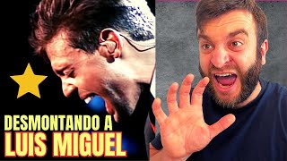 LOCURA TOTAL😱  LUIS MIGUEL quotLA INCONDICIONALquot  LA MEJOR VOZ🔥  REACCIÓN y ANÁLISIS [upl. by Osbourn17]