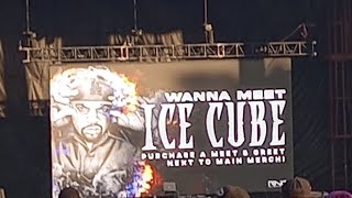 Ice Cube Concert Intro icecube viralvideo [upl. by Hsak]