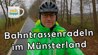 Mit dem EBike unterwegs auf den Bahntrassen im Münsterland mit Tippi Toppi Gewinnzustellungen [upl. by Lorn897]