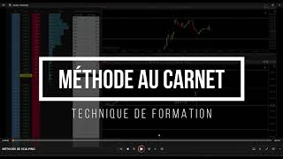 MÉTHODE DE SCALPING AU CARNET DORDRE  FX CORP TRADING [upl. by Ahsilrak]