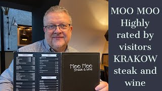 MOO MOO Steak amp Wine KRAKOW review [upl. by Ciprian]