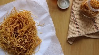 Spicy Besan Ke Sev Recipe  Homemade Namkeens [upl. by Barayon]