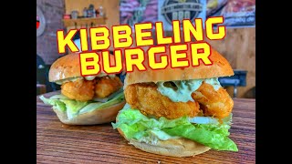 Kibbeling Burger  der bekannteste Holländische Snack als Burger  Westmünsterland BBQ [upl. by Tertias633]