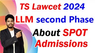 TSLLM amp SPOT Admission Updates2024 [upl. by Aihsik]