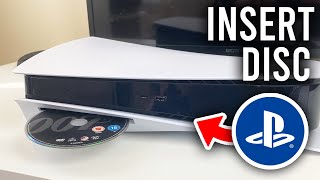 How To Insert Disc In PS5  Full Guide [upl. by Anieral]