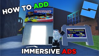 How to add Immersive Ads to your Roblox Experience [upl. by Anirda634]