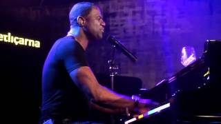 Brian McKnight singing Michael Jacksons Rock With You in Slovenia [upl. by Nnairb]