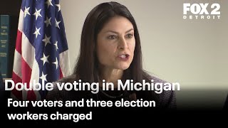 Election FRAUD in Michigan after double voting report [upl. by Ax]