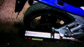 Yamaha FJR1300 amp AKRAPOVIC [upl. by Collis519]