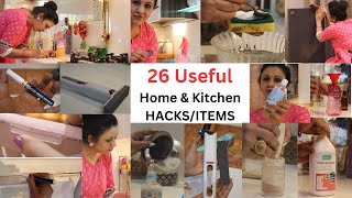 26 Genius Home amp Kitchen Hacks  Items  Useful Products Mini Mop amp Kitchen toolsDIY Cleaners [upl. by Jeritah532]