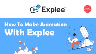 How to create your own animated video using explee [upl. by Erdda]