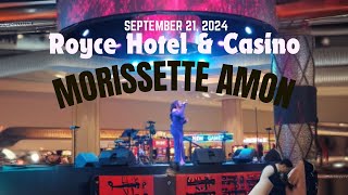 Morissette Amon performs LIVE at Royce Hotel amp Casino  September 21 2024 [upl. by Simsar]