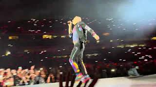 Coldplay subiendo al escenario Monterrey 2022 4K [upl. by Llerral]