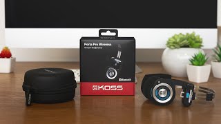 Koss Porta Pro Wireless 20 Unboxing [upl. by Arondel669]