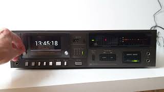 TECHNICS M51 converted into MP3FLAC player  Tapeless Deck Project [upl. by Lianne]