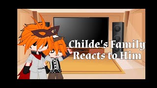 Childes Family Reacts to him [upl. by Ludba631]