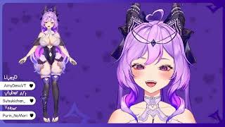 live2D Purin Seishin vtuber showcase HD [upl. by Cinom]