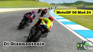 Fabio Digiannantonio MotoGP 08 Mod 24 Gameplay Motegi 2024 Japan GP VR46 Ducati motogp08 motogp24 [upl. by Zitella761]