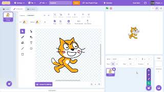 making scratch games using only scratch made sprites [upl. by Krilov]