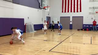 Dominic Marrujo Fr 24 MAYB ArvadaDenver West 16U Basketball Tournament 2019 [upl. by Tnias]