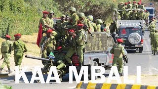 Shuhudia timbwili la Askari Polisi na Majambazi [upl. by Gilus902]