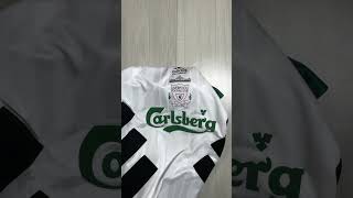 Liverpools 199395 season Away kit football liverpool liverpoolfc [upl. by Luckett724]