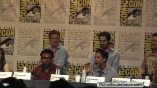 2010 ComicCon Community Panal Abed and Troy Rap [upl. by Mindy]