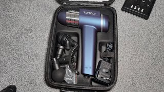 Toncur Muscle Massage Gun RCMG028 Review [upl. by Noiramaj659]