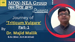 Journey of  Triticum Vulgare  Part 1  Dr Majid Mallik  MONNEA Group [upl. by Liauqram]