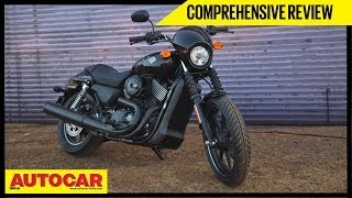 Harley Davidson Street 750  Comprehensive Review  Autocar India [upl. by Anawek]