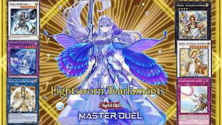 DECK OUT Lightsworn Tearlaments  Master Duel [upl. by Atined249]